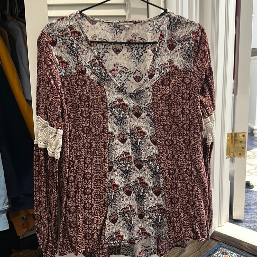 Long sleeve summer top